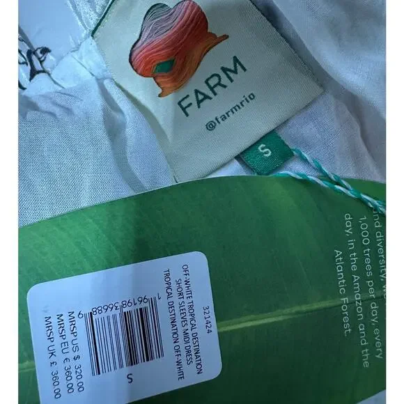 Farm Rio | Tropical Destination Scarf Maxi Dress - Picture 5 of 5